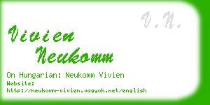 vivien neukomm business card